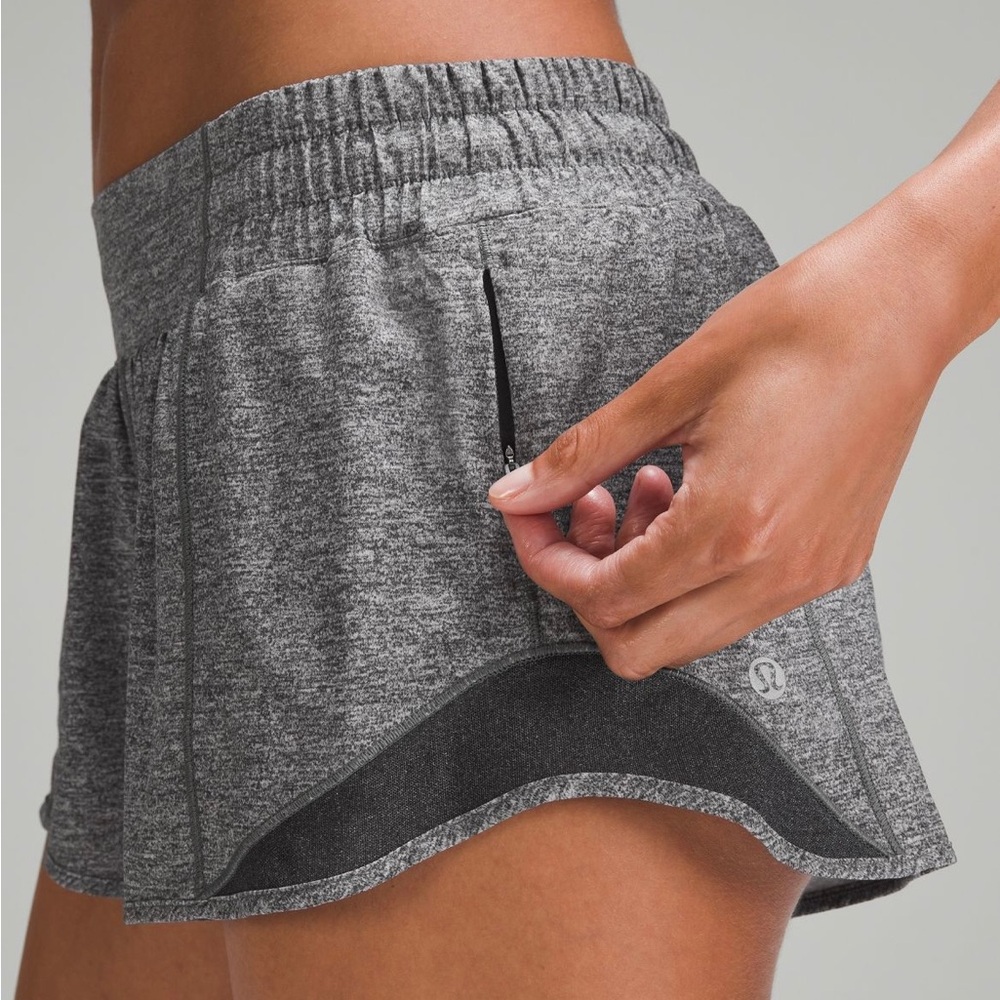 Lululemon Run Hotty Hot Low-Rise Lined Shorts - Size 8